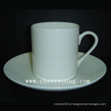 Bone China Copa Esprssso e Saucer (CY-B541)